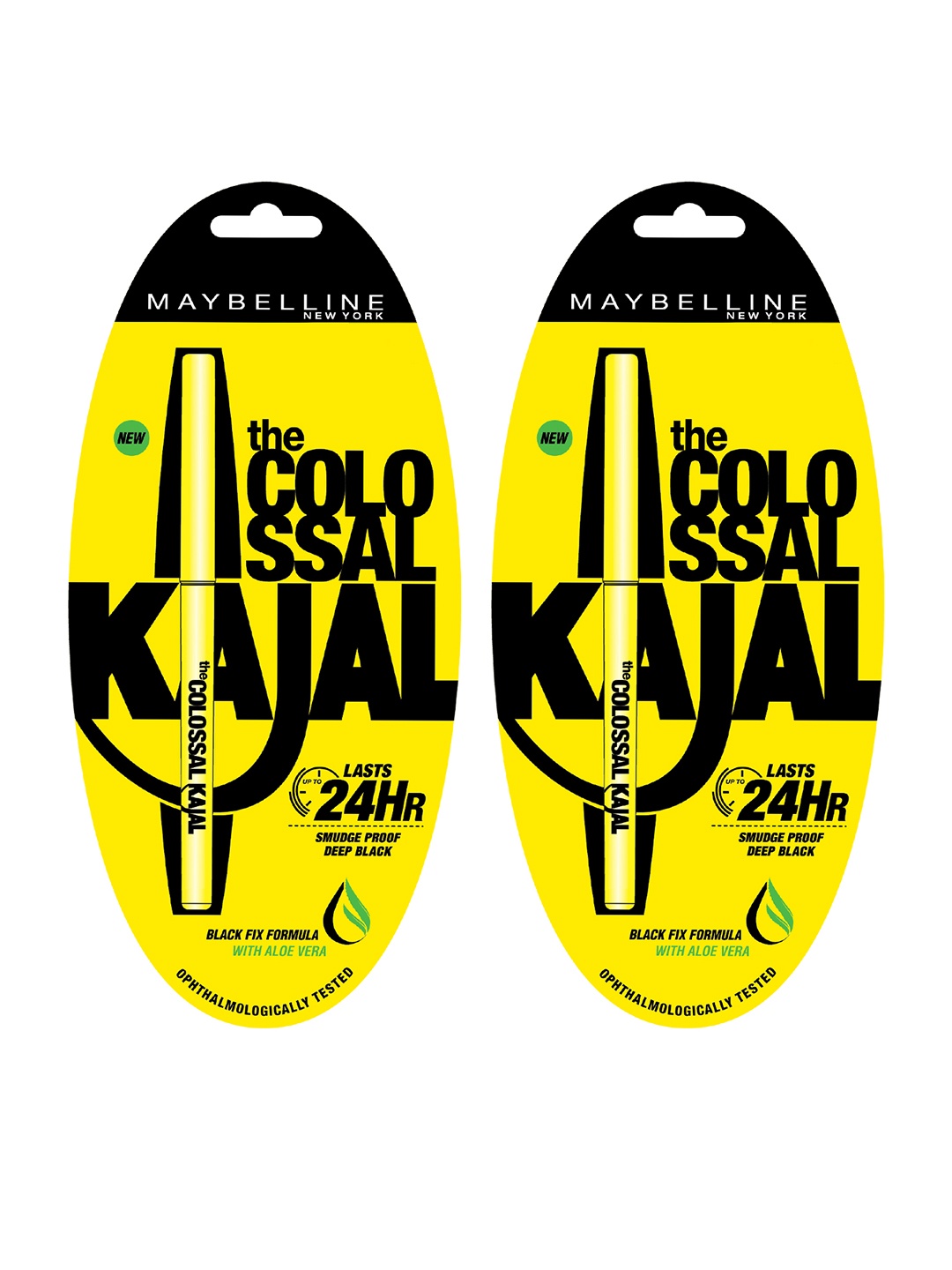 

Maybelline Set of 2 Colossal Kajal 0.35 g, Black