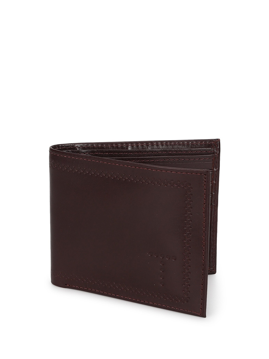 

Ted Baker Men Brown Leather Two Fold Wallet