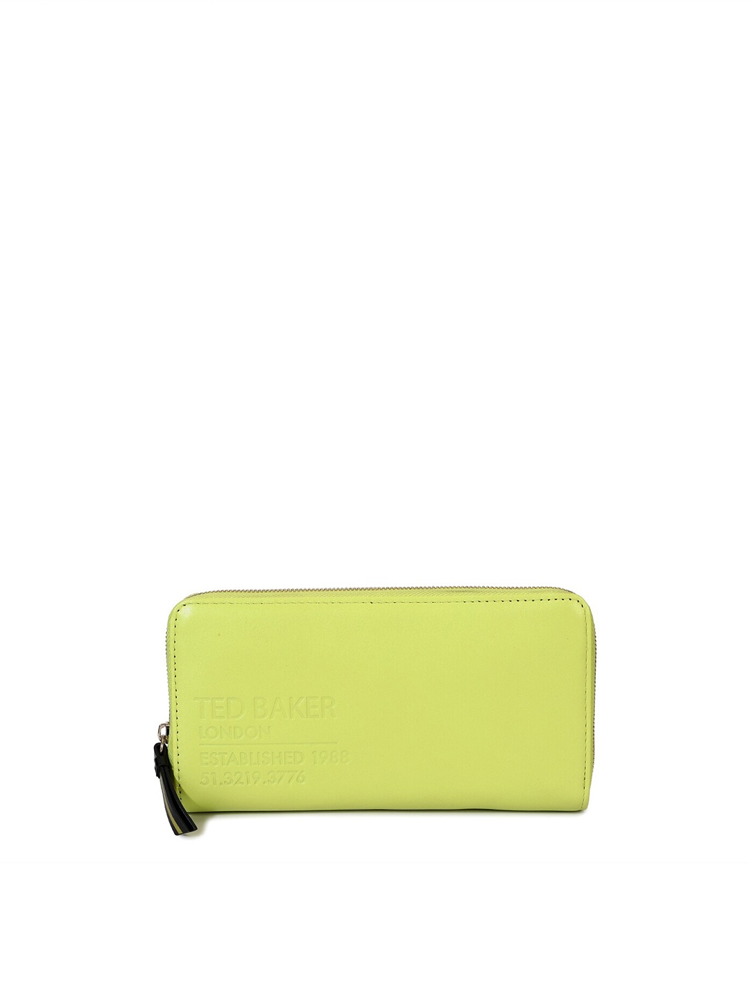 

Ted Baker Women Green Leather Zip Around Wallet