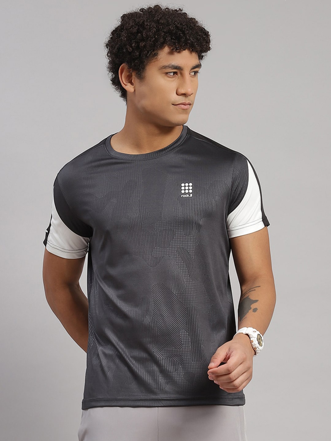 

rock.it Round Neck T-shirt, Grey