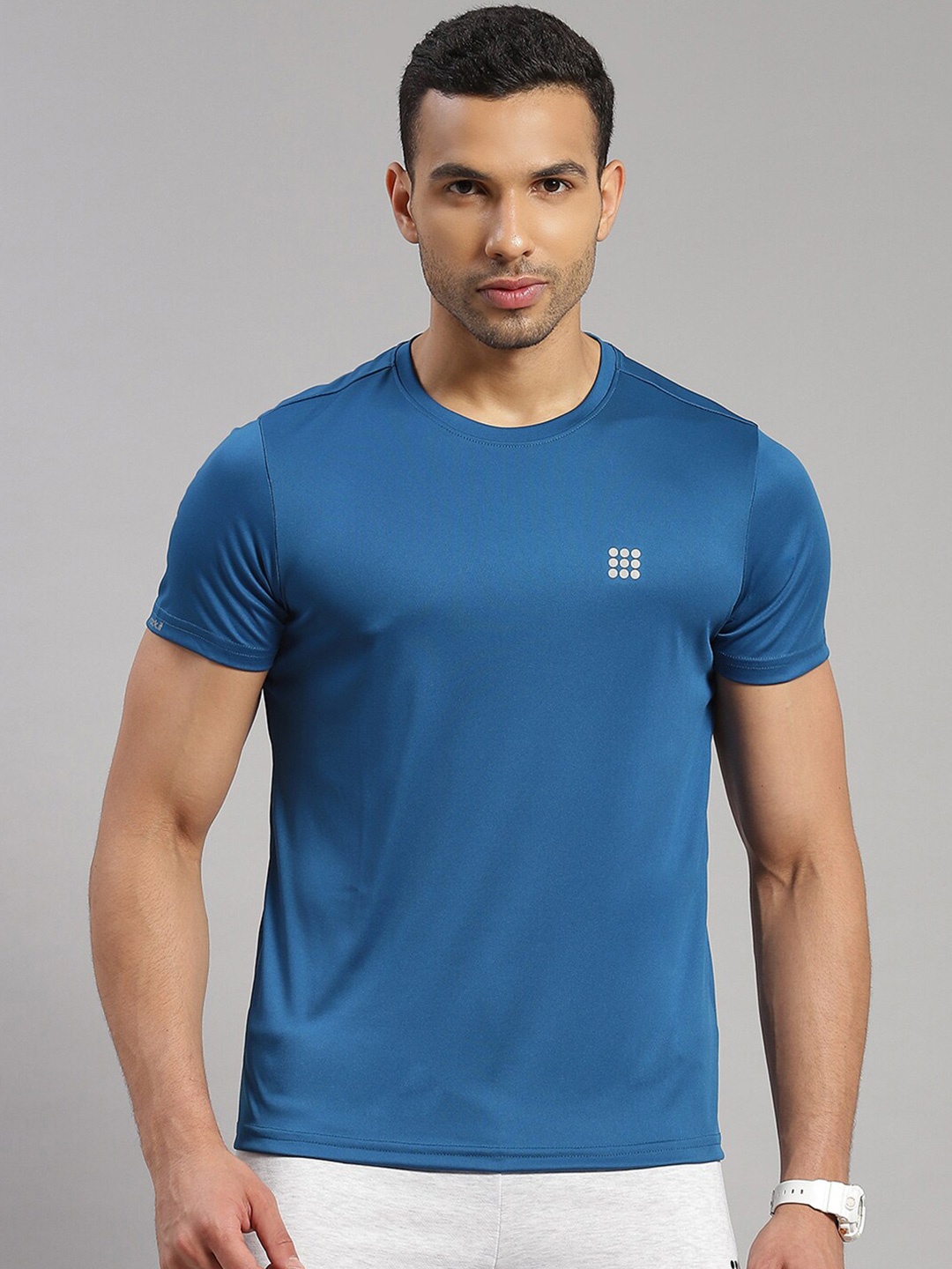 

rock.it Round Neck Short Sleeve T-shirt, Blue