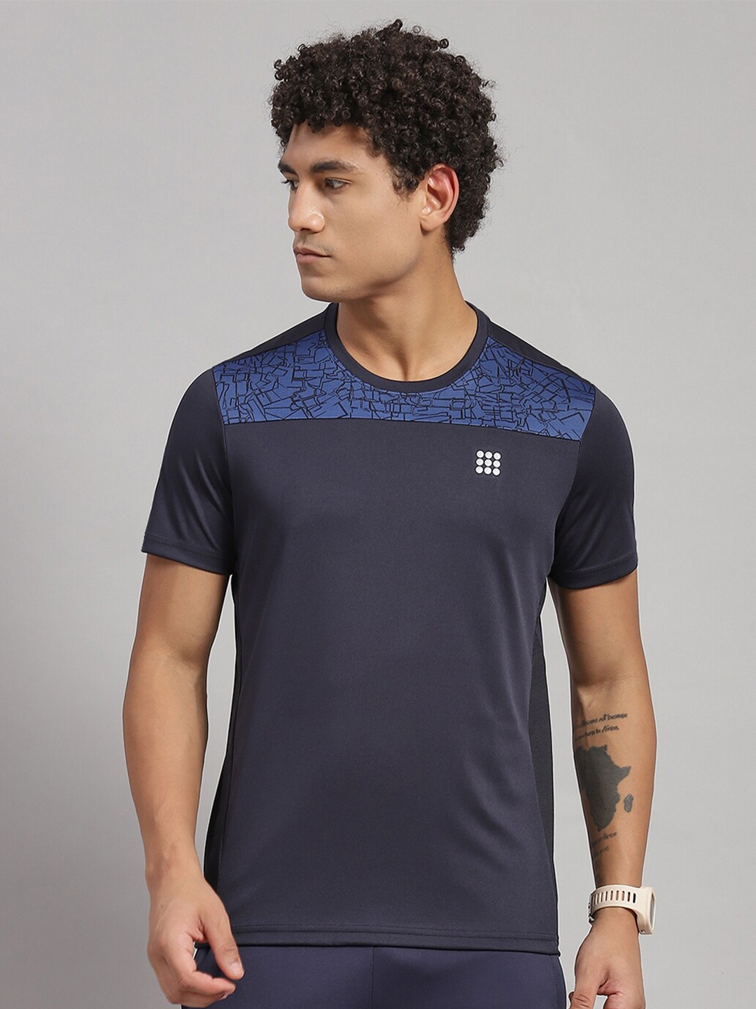 

rock.it Regular Fit Sports T-shirt, Navy blue