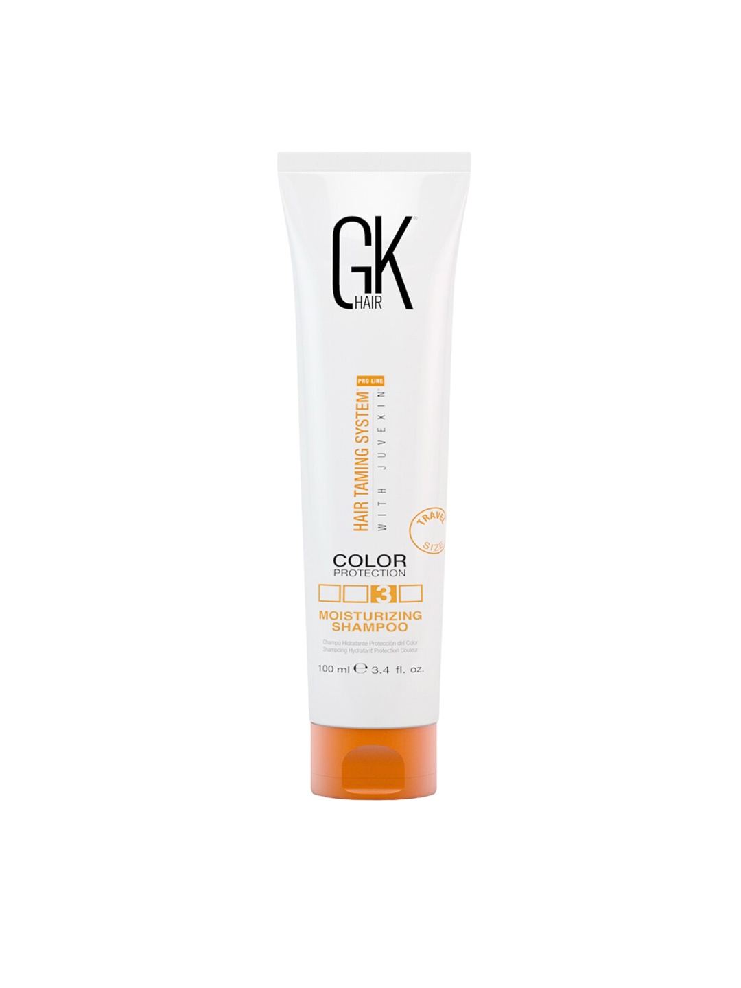 

GK HAIR Moisturizing Shampoo For Color Protection 100ml, White