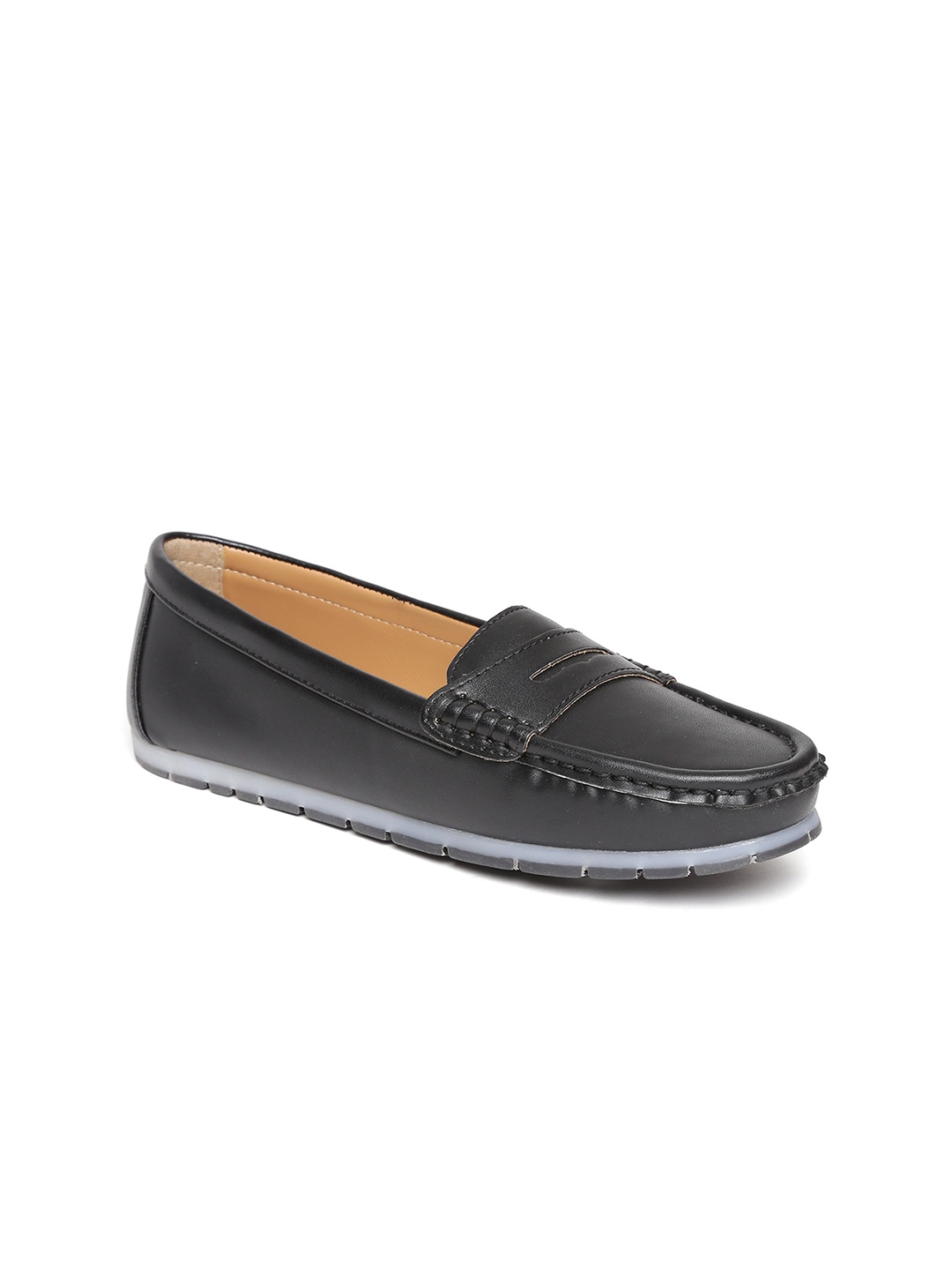 

Carlton London Women Black Loafers