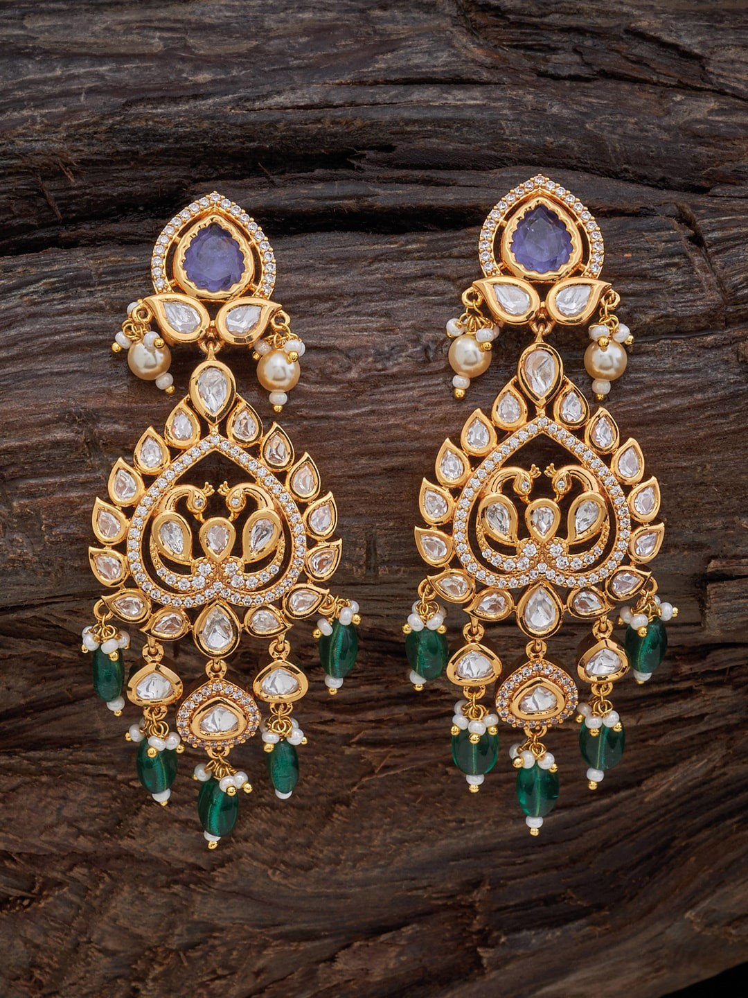 

Kushal's Fashion Jewellery Classic Drop Earrings, Green
