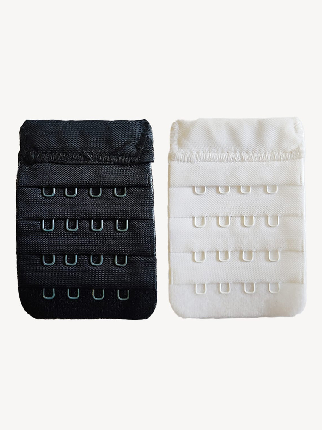 

Momsoon Maternity Set Of 2 4 Hook & 4 Eye Bra Extenders, Black