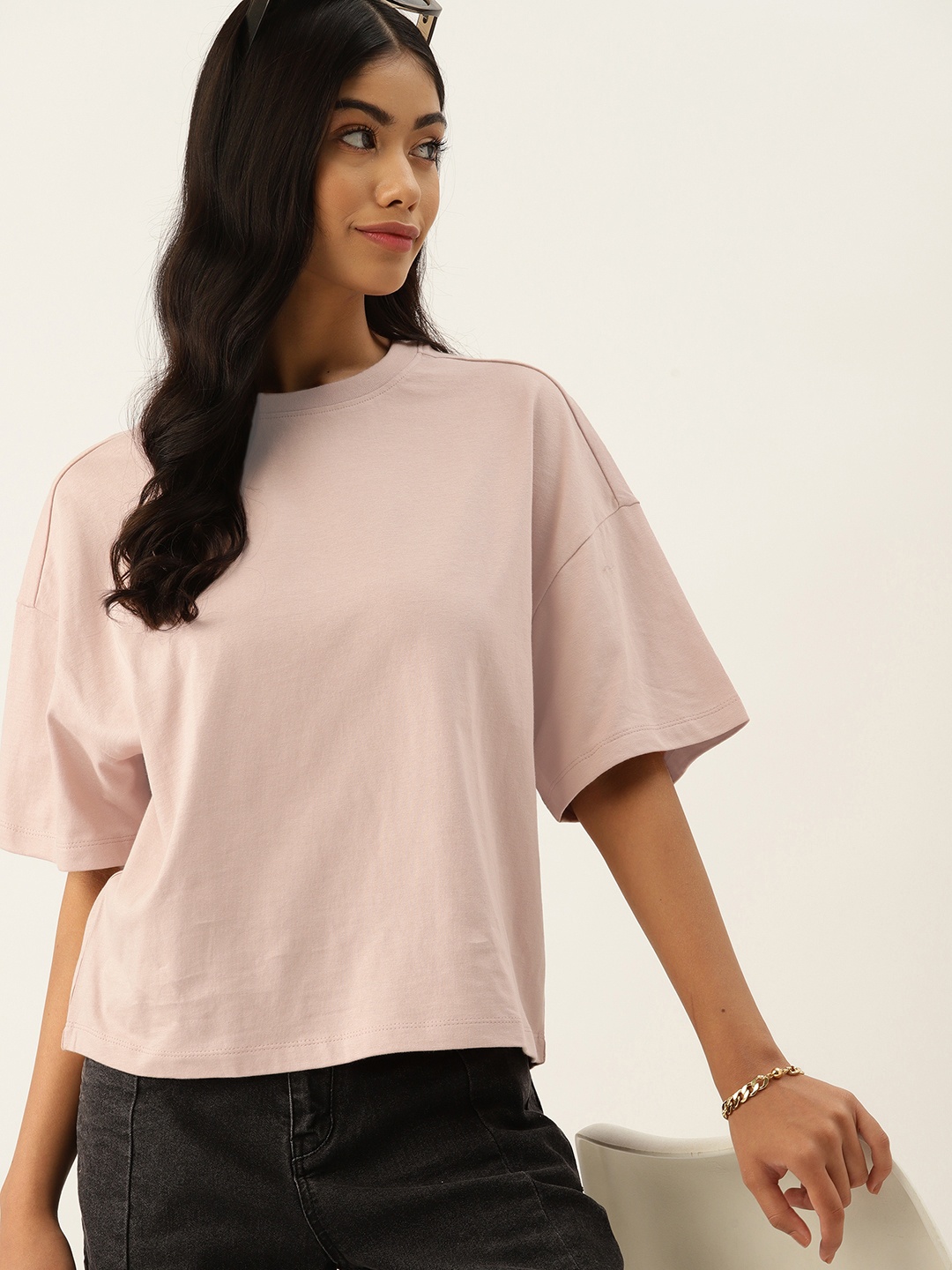 

DressBerry Pure Cotton T-shirt, Pink