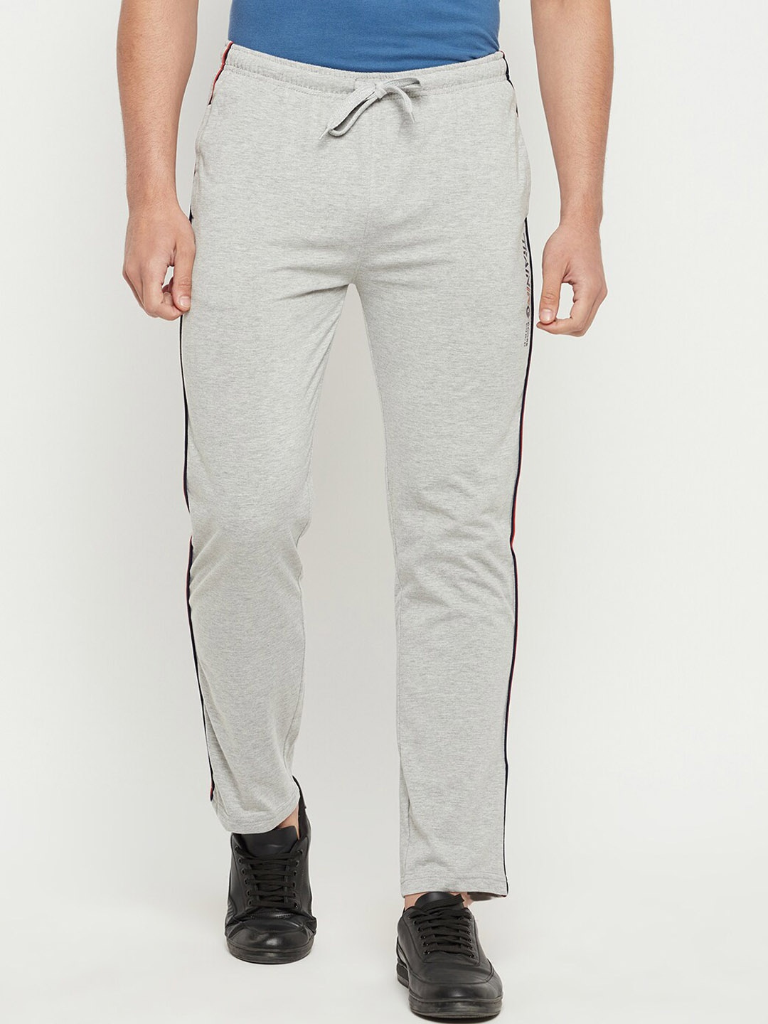 

Duke Men Mid Rise Cotton Track Pant, Grey