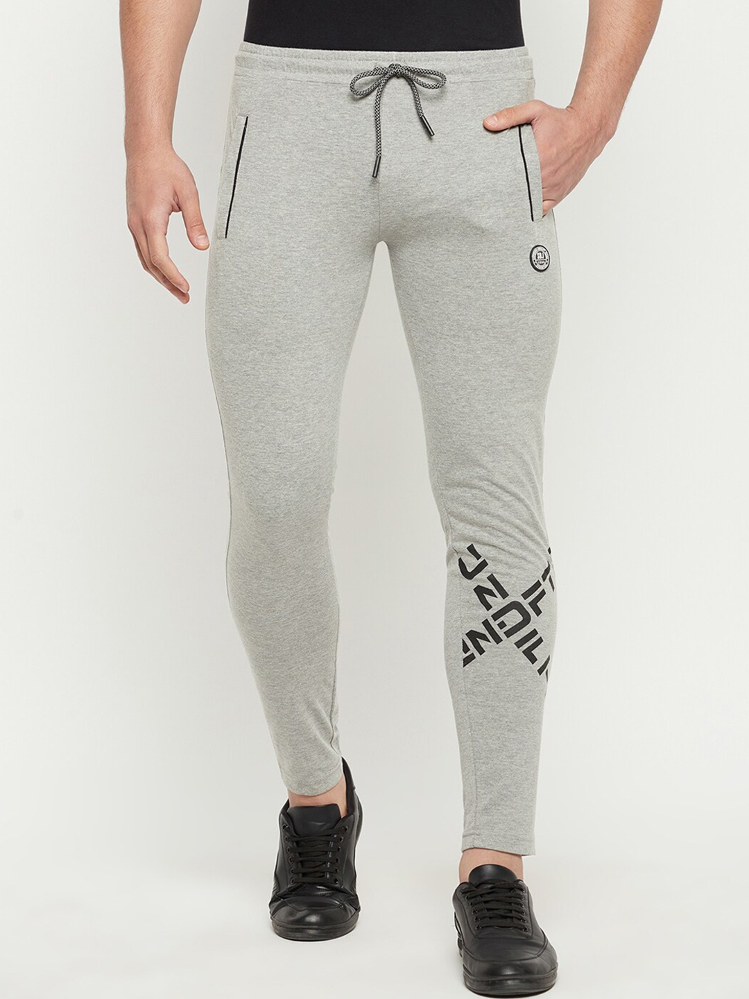 

Duke Men Cotton Slim-Fit Track Pant, Grey