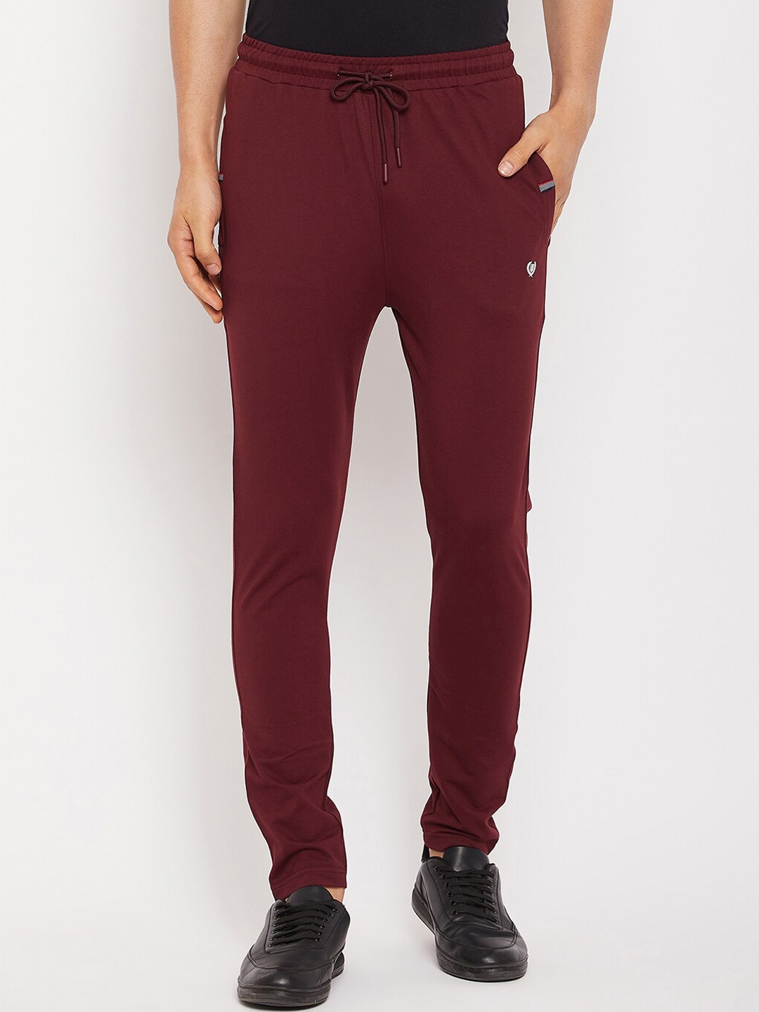 

Duke Men Mid Rise Cotton Track Pant, Maroon