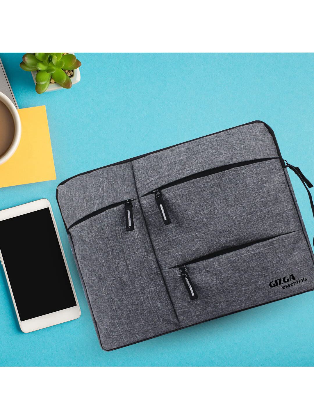 

Gizga Essentials Water Resistant 13.3 Inch Laptop Sleeve, Grey