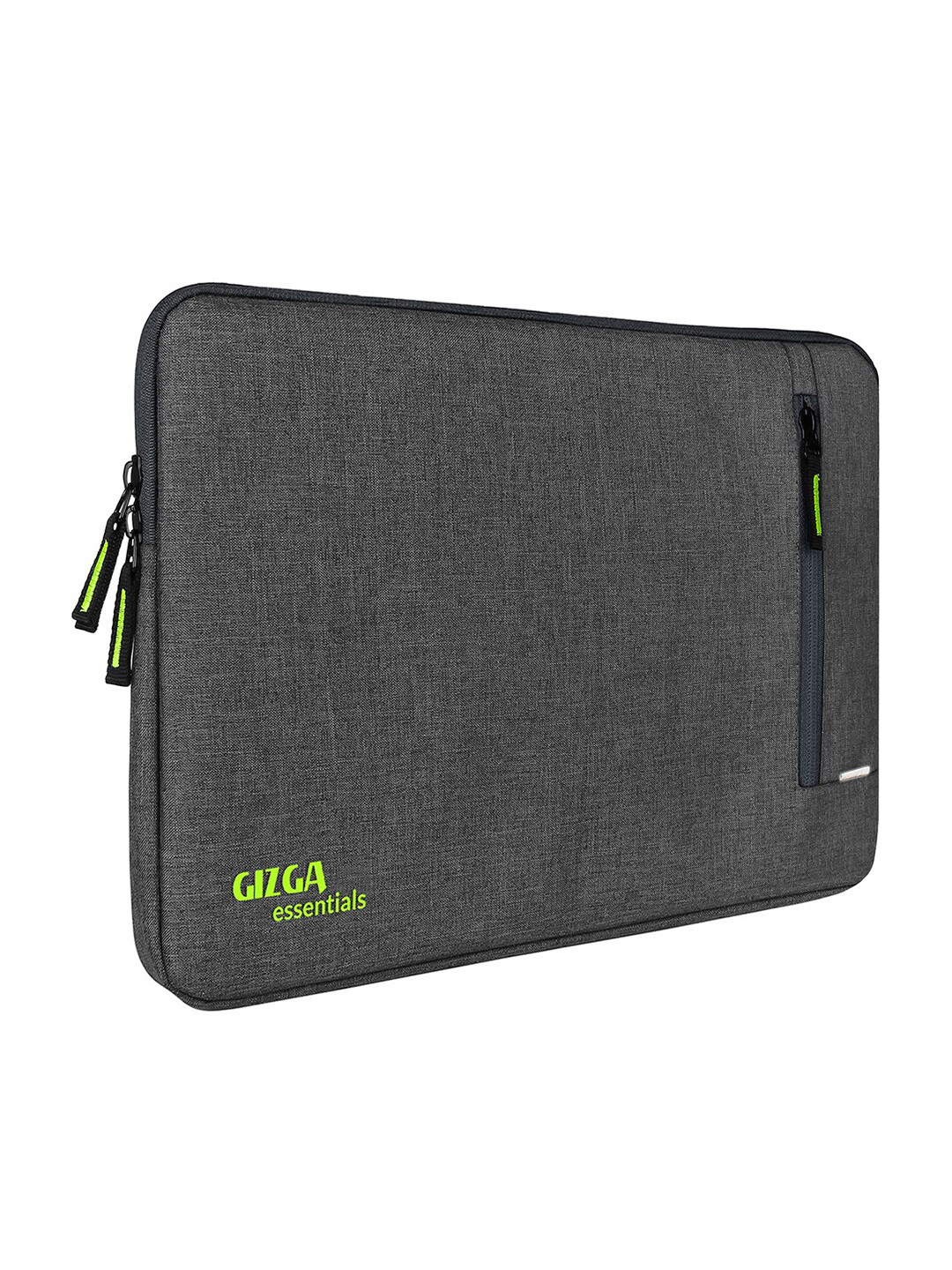 

Gizga Essentials Grey & Green Water Resistant Laptop Sleeve