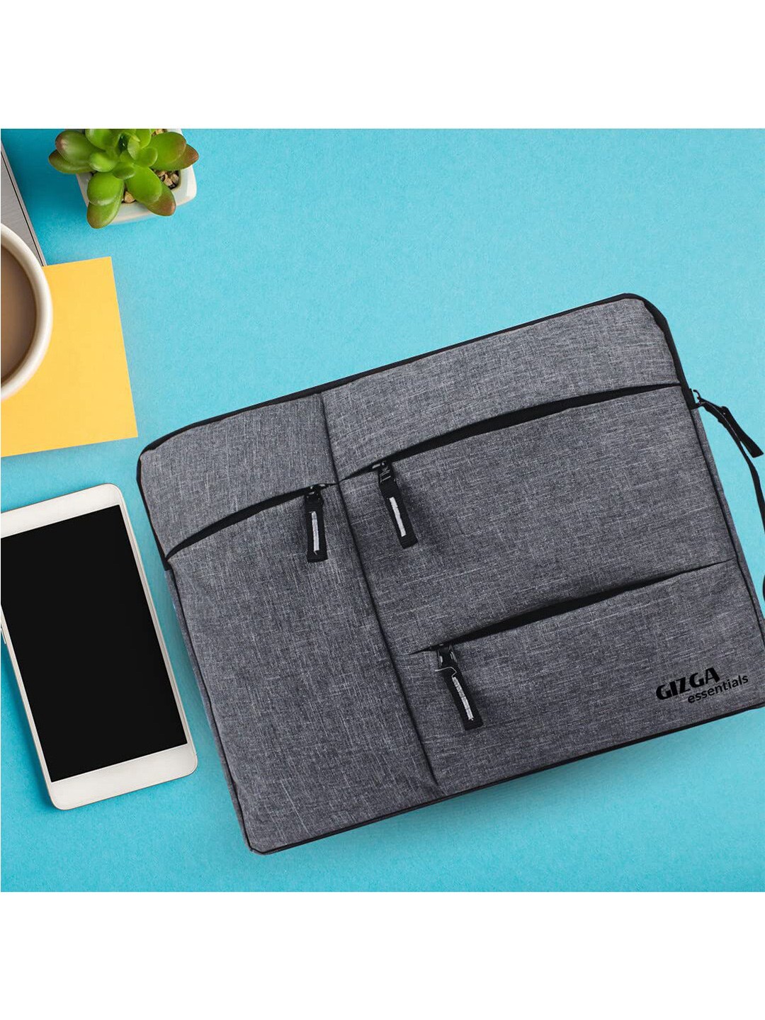 

Gizga Essentials Water Resistant 14.4 Inch Laptop Sleeve, Grey