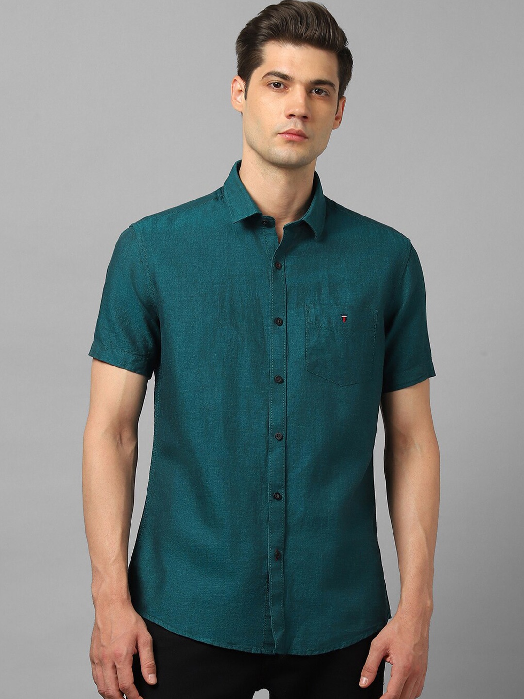 

Louis Philippe Sport Opaque Casual Shirt, Green