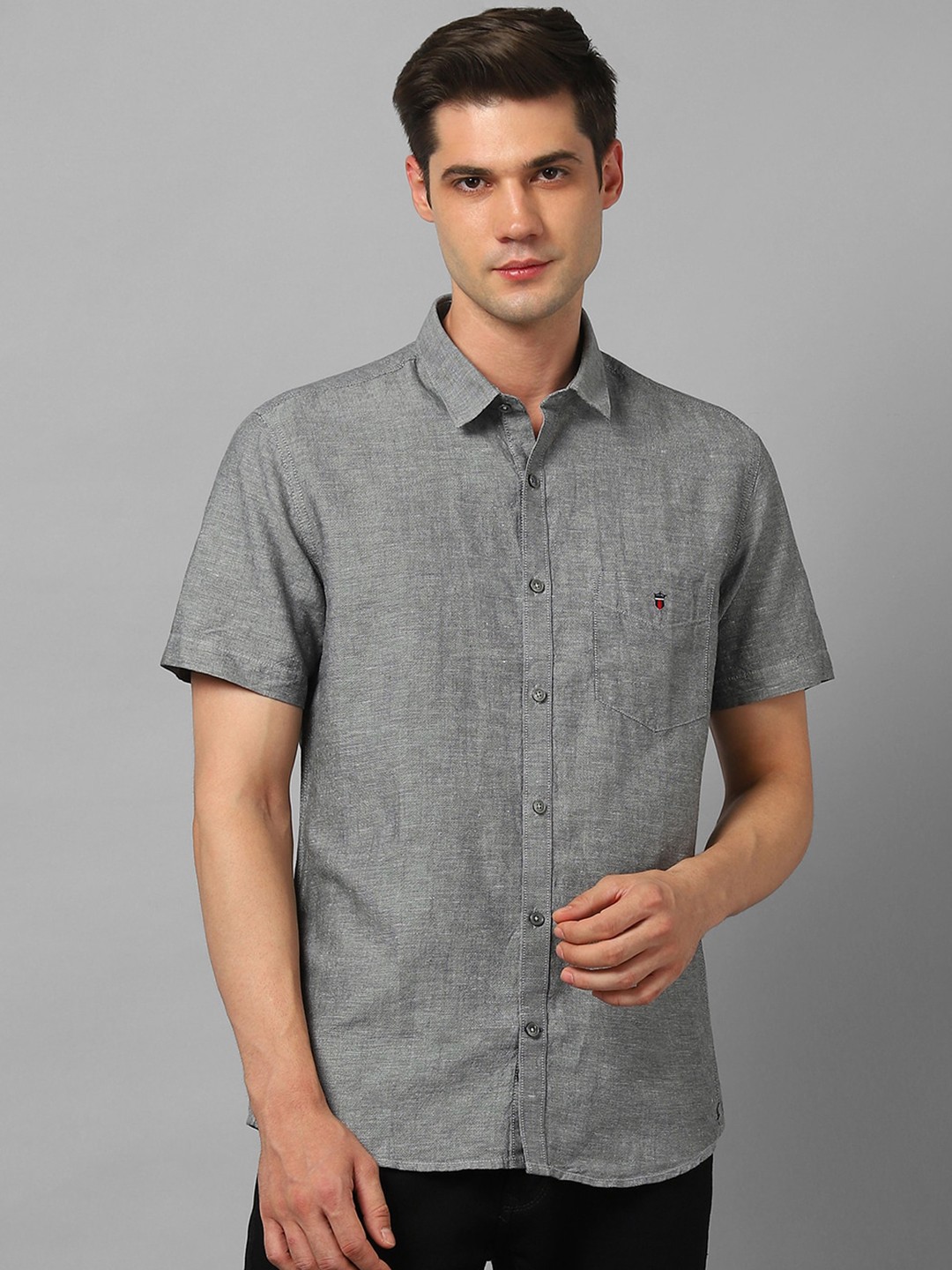 

Louis Philippe Sport Opaque Casual Shirt, Grey