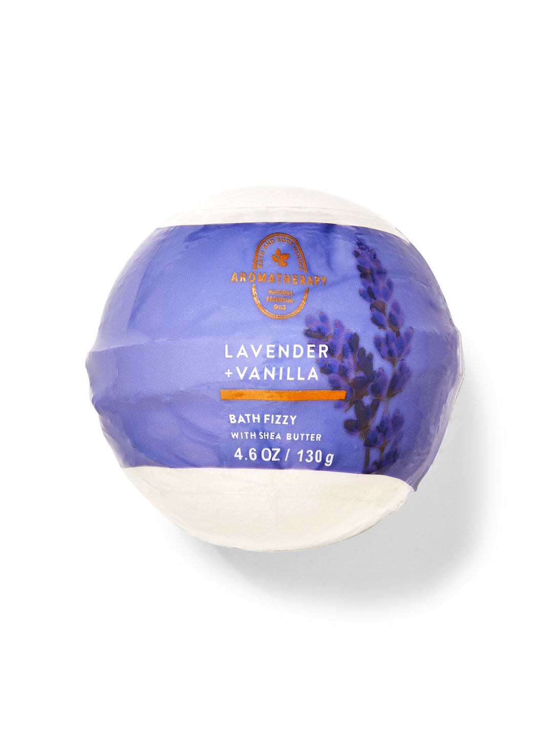 

Bath & Body Works Lavender & Vanilla Bath Fizzy with Shea Butter - 130 g, Purple