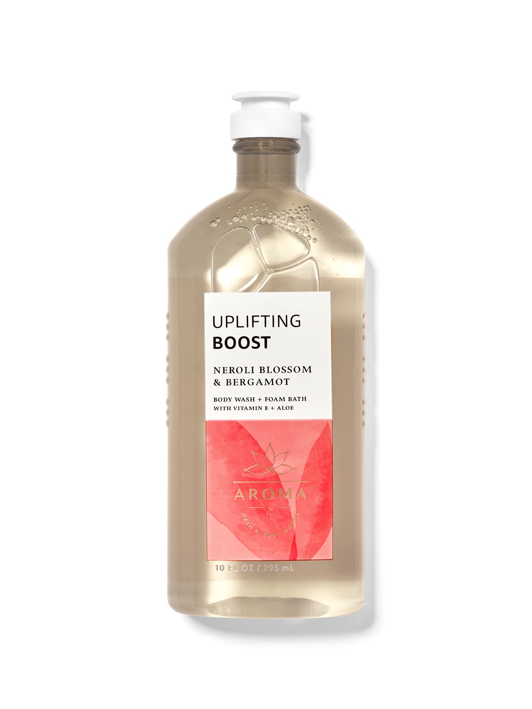 

Bath & Body Works Uplifting Boost Neroli Blossom & Bergamot Body Wash + Foam Bath - 295ml, Pink