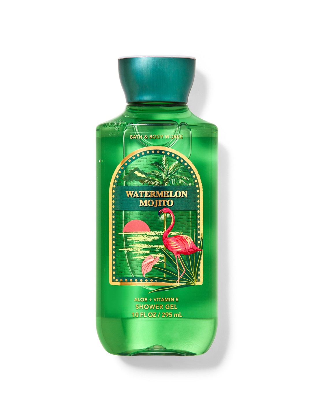 

Bath & Body Works Watermelon Mojito Shower Gel with Aloe & Vitamin E - 295ml, Green
