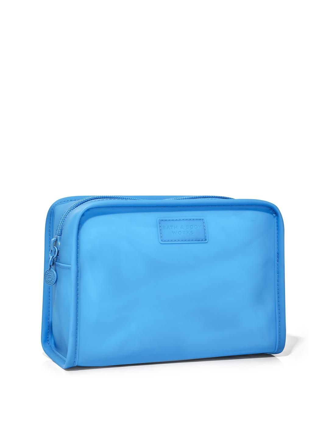 

Bath & Body Works Blue Solid Travel Toiletry Bag