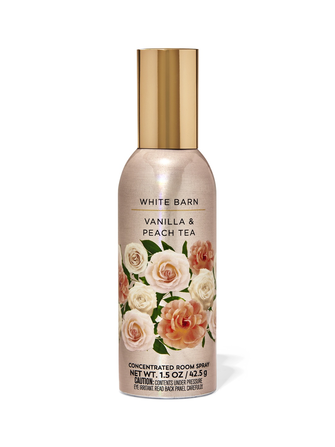 

Bath & Body Works Vanilla & Peach Tea Concentrated Room Spray - 42.5 g, Bronze