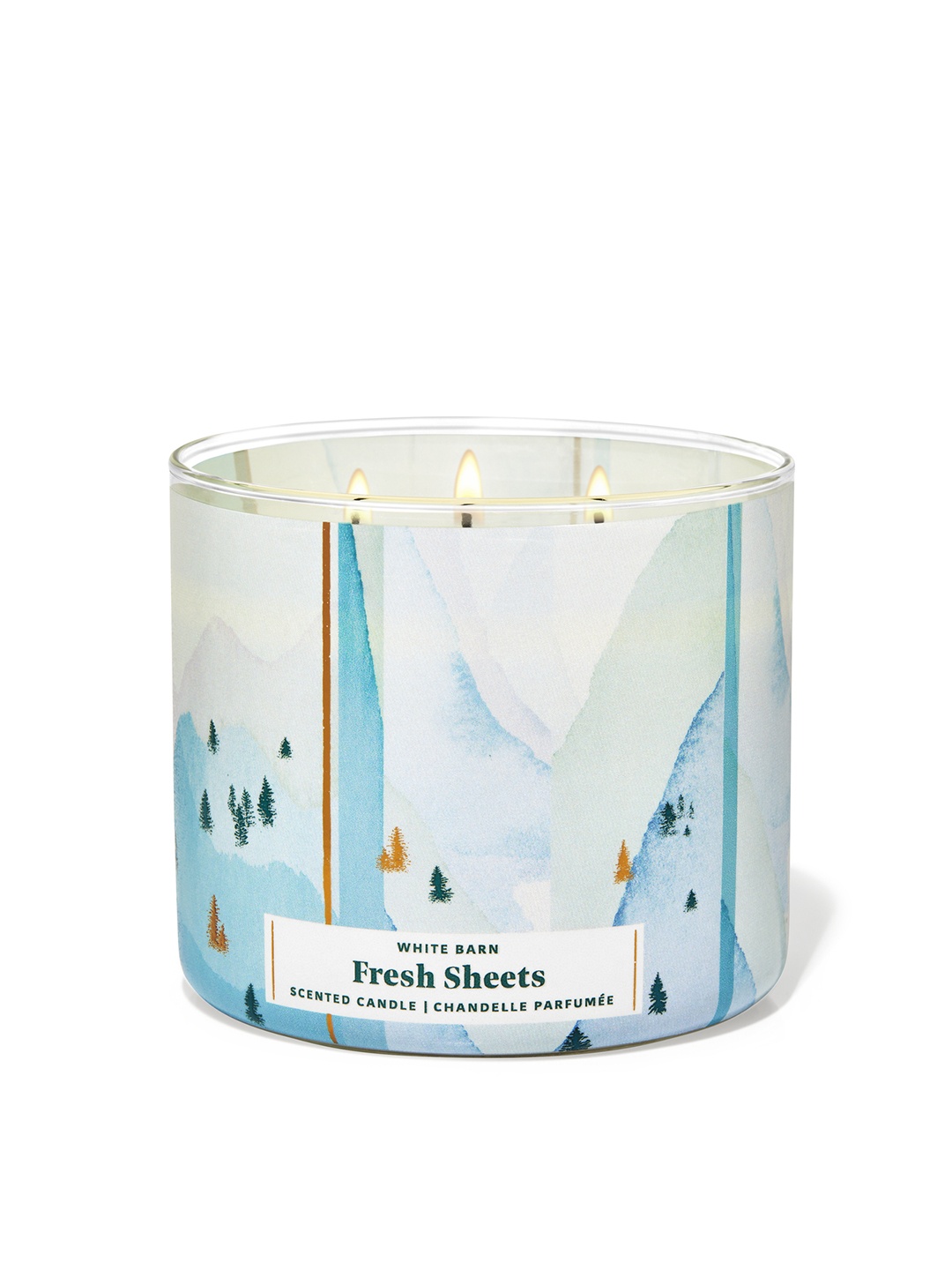 

Bath & Body Works Fresh Sheets 3-Wick Candle - 411 g, Blue