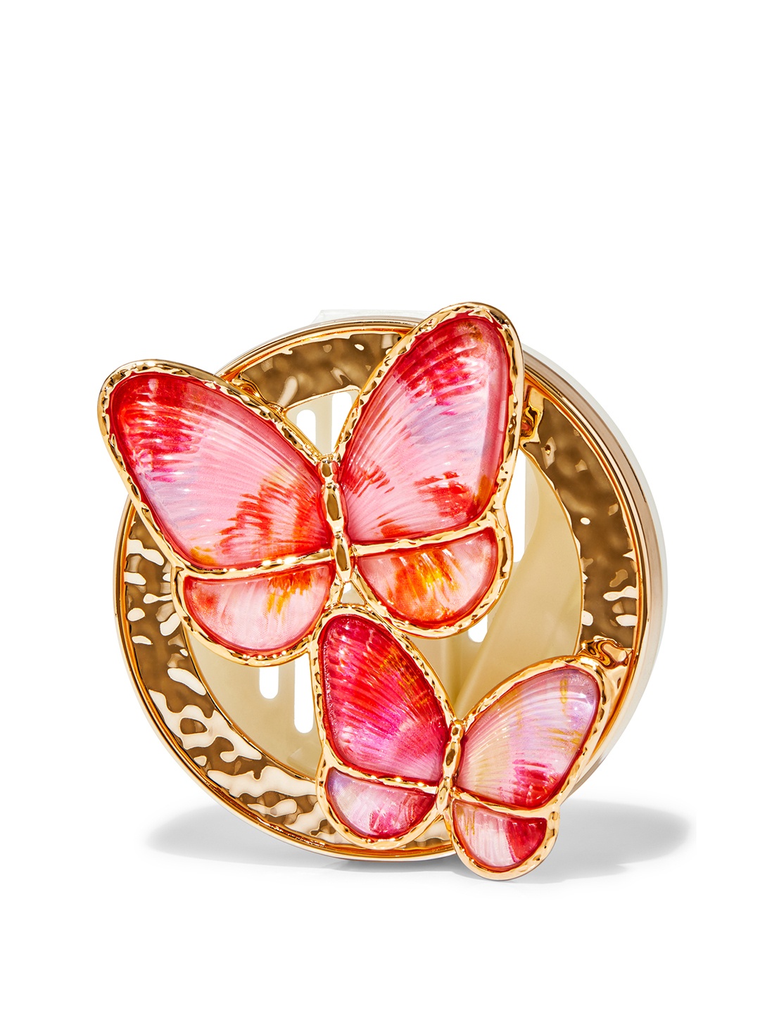 

Bath & Body Works Butterfly Visor Clip Car Fragrance Holder, Gold