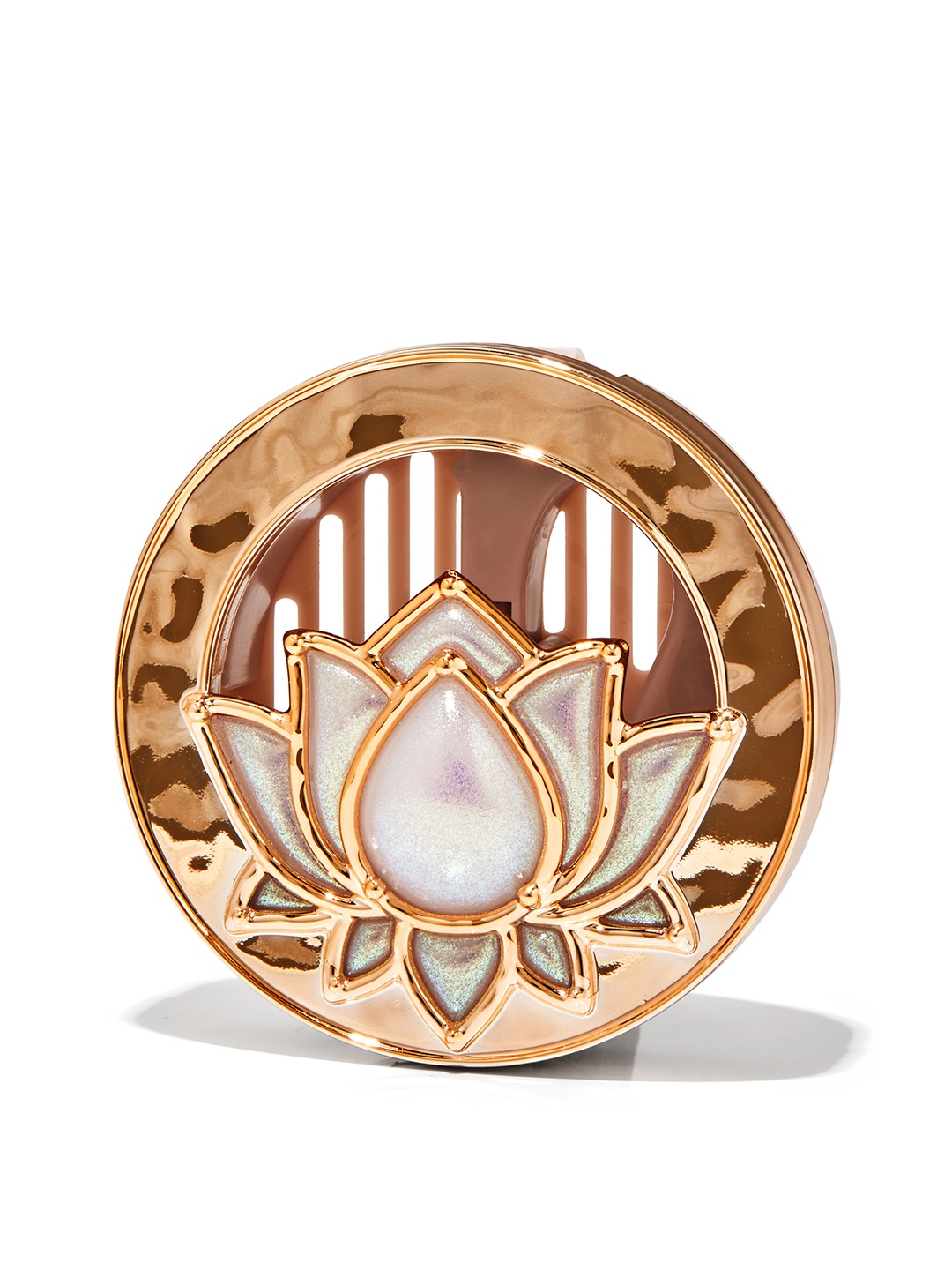 

Bath & Body Works Gold Toned Lotus Flower Car Fragrance Holder