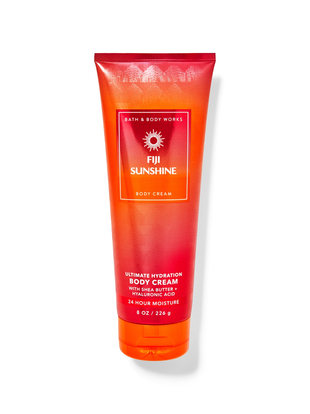 

Bath & Body Works Fiji Sunshine Ultimate Hydration Body Cream - 226g, Red