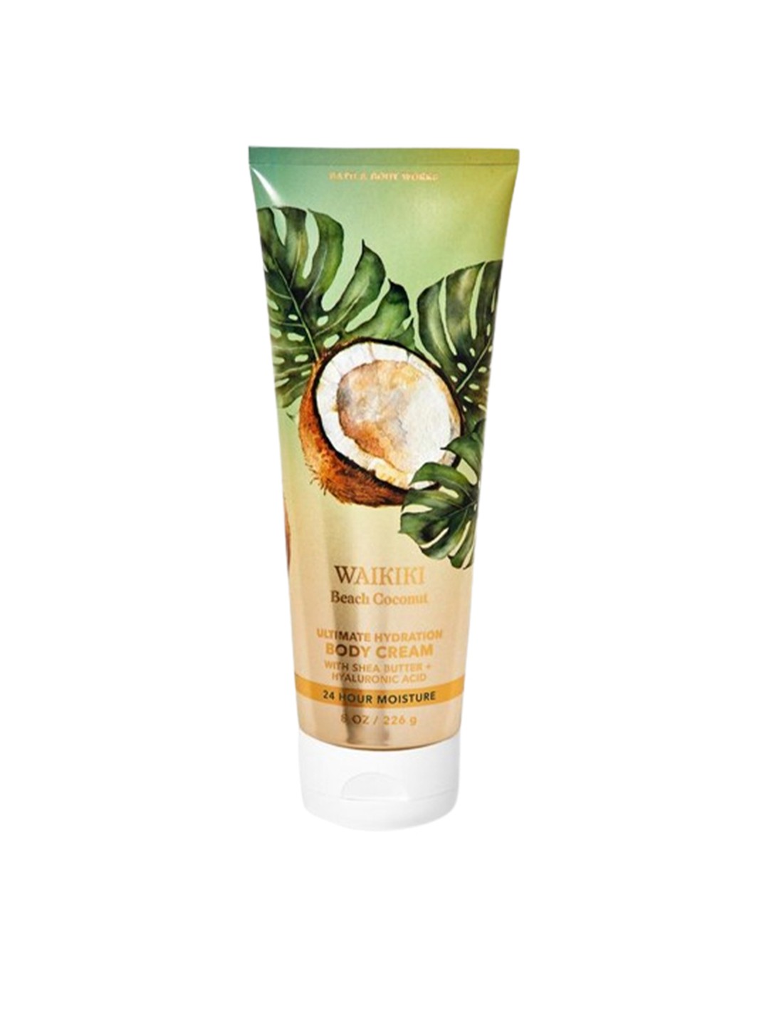 

Bath & Body Works Waikiki Beach Coconut Ultimate Hydration Body Cream - 226g, Green