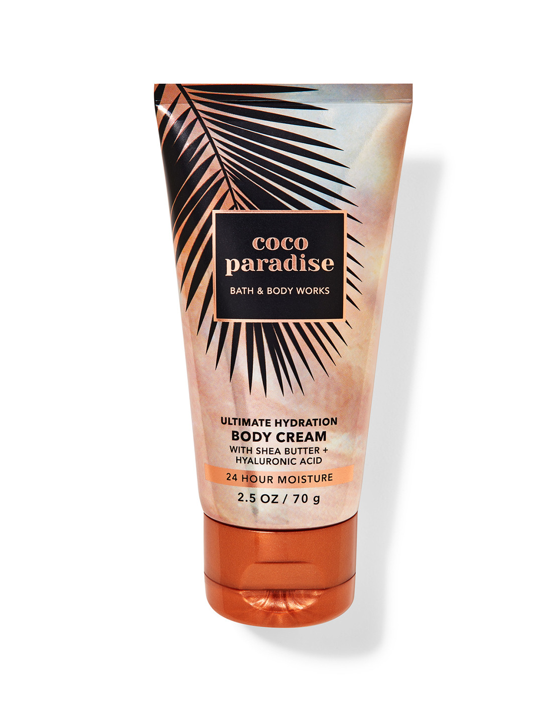 

Bath & Body Works Coco Paradise Ultimate Hydration Body Cream with Shea Butter - 70 g, Pink