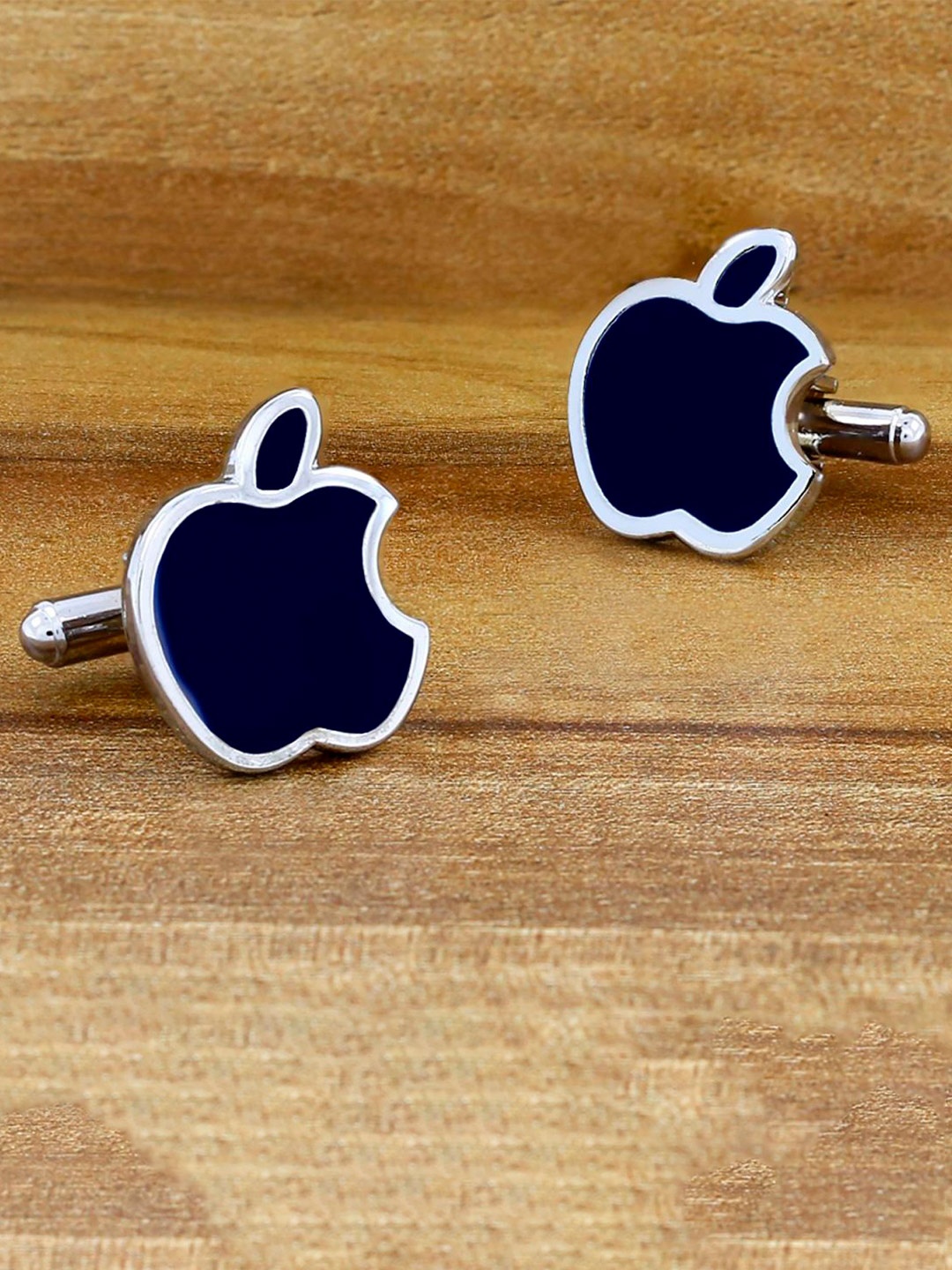 

ZIVOM Apple Shape Cufflink, Silver