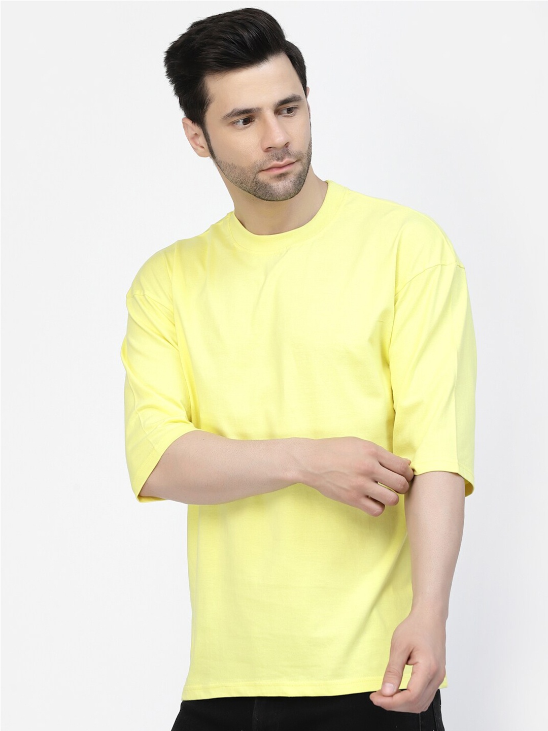 

Gavin Paris Pure Cotton Oversized T-Shirt, Yellow