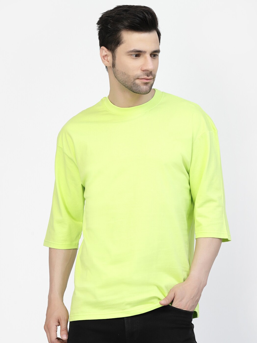 

Gavin Paris Pure Cotton Oversized T-Shirt, Green