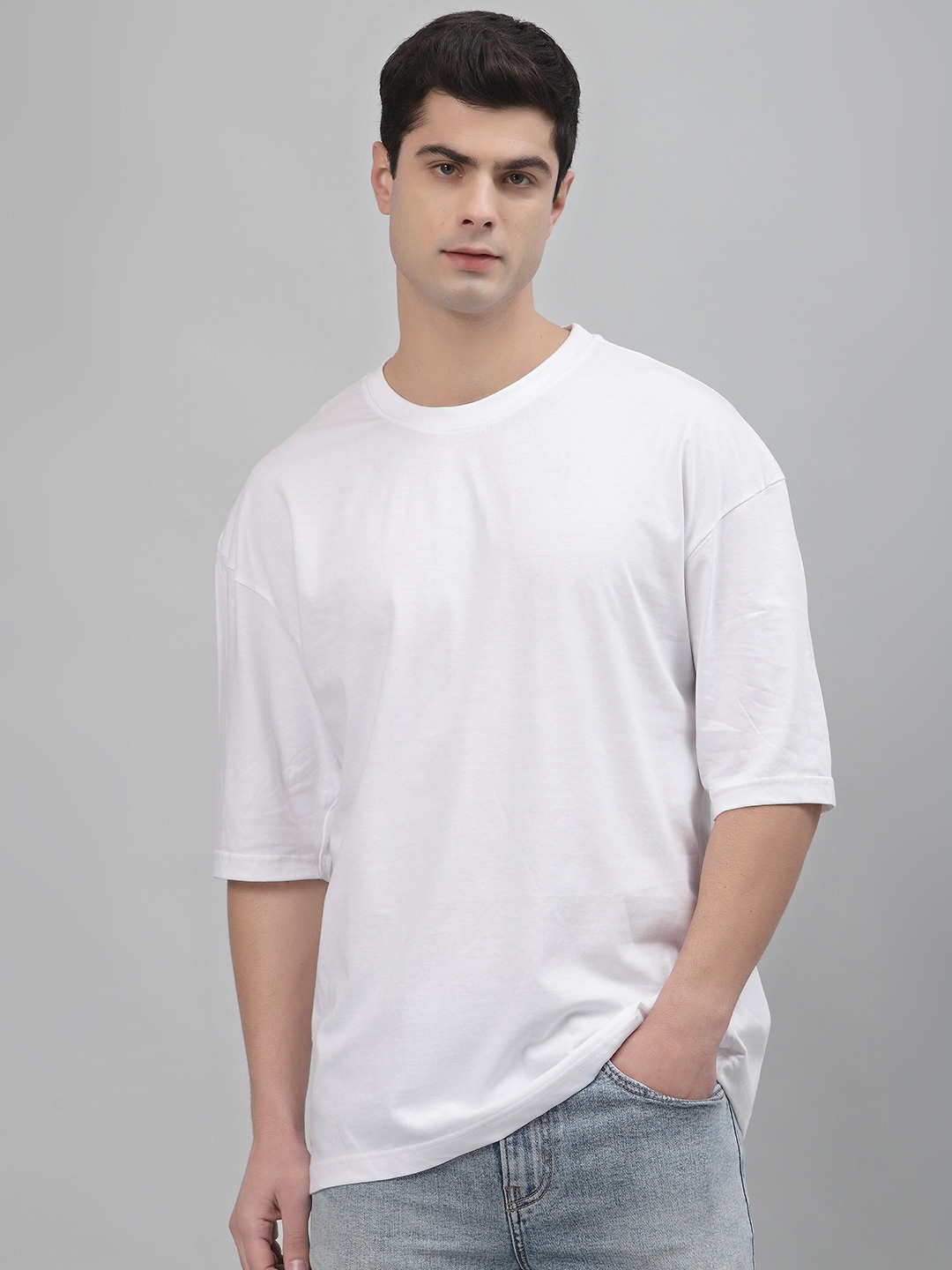 

Gavin Paris Pure Cotton Oversized T-Shirt, White