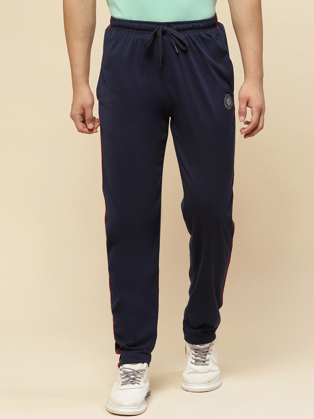 

Cloak & Decker by Monte Carlo Cotton Regular Fit Track Pant, Navy blue