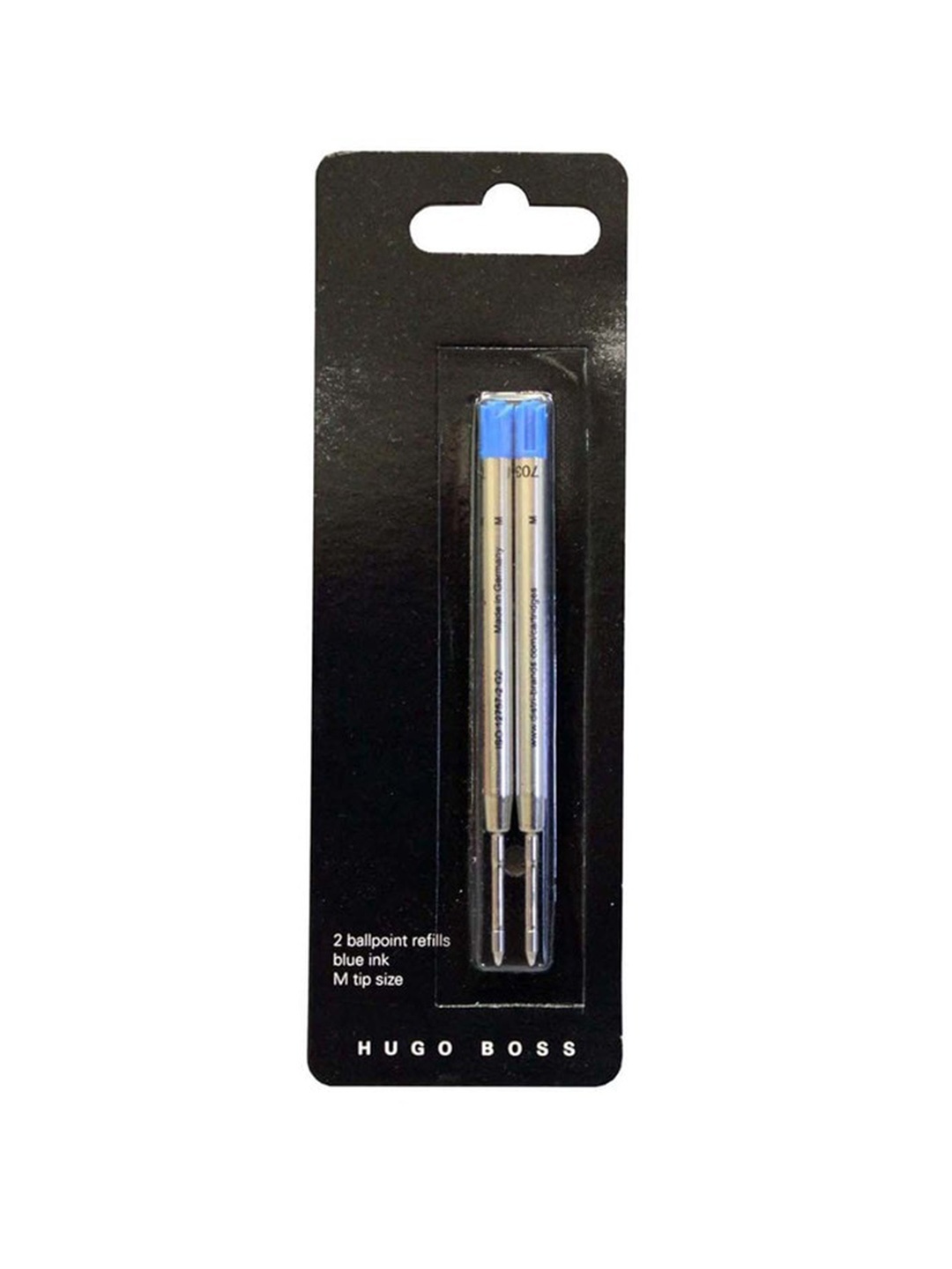 

Hugo Boss Set Of 2 Metal Ballpoint Refills, Blue