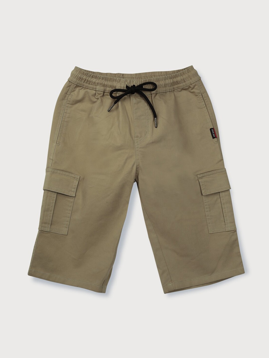 

Gini and Jony Infants Boys Cotton Cargo Shorts, Khaki