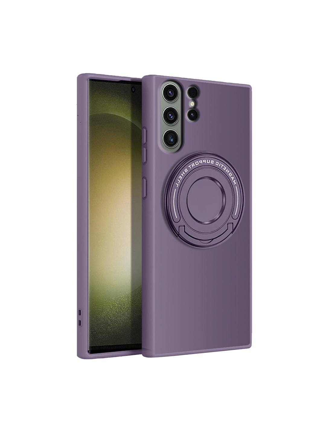 

Karwan MagSafe Samsung S23 Ultra Mobile Back Case, Purple