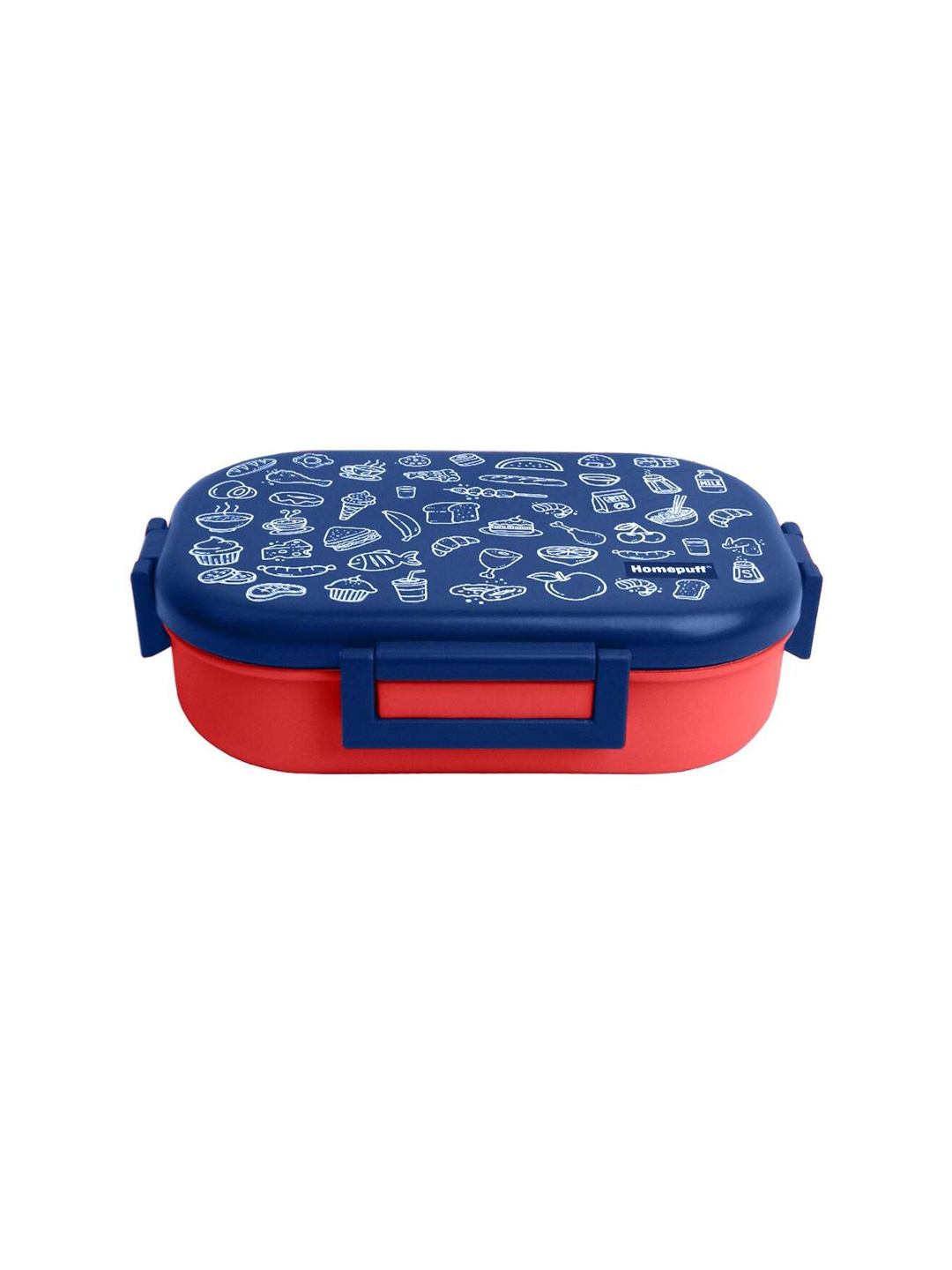 

Home Puff Blue & Red Printed Lunch Box 700ml