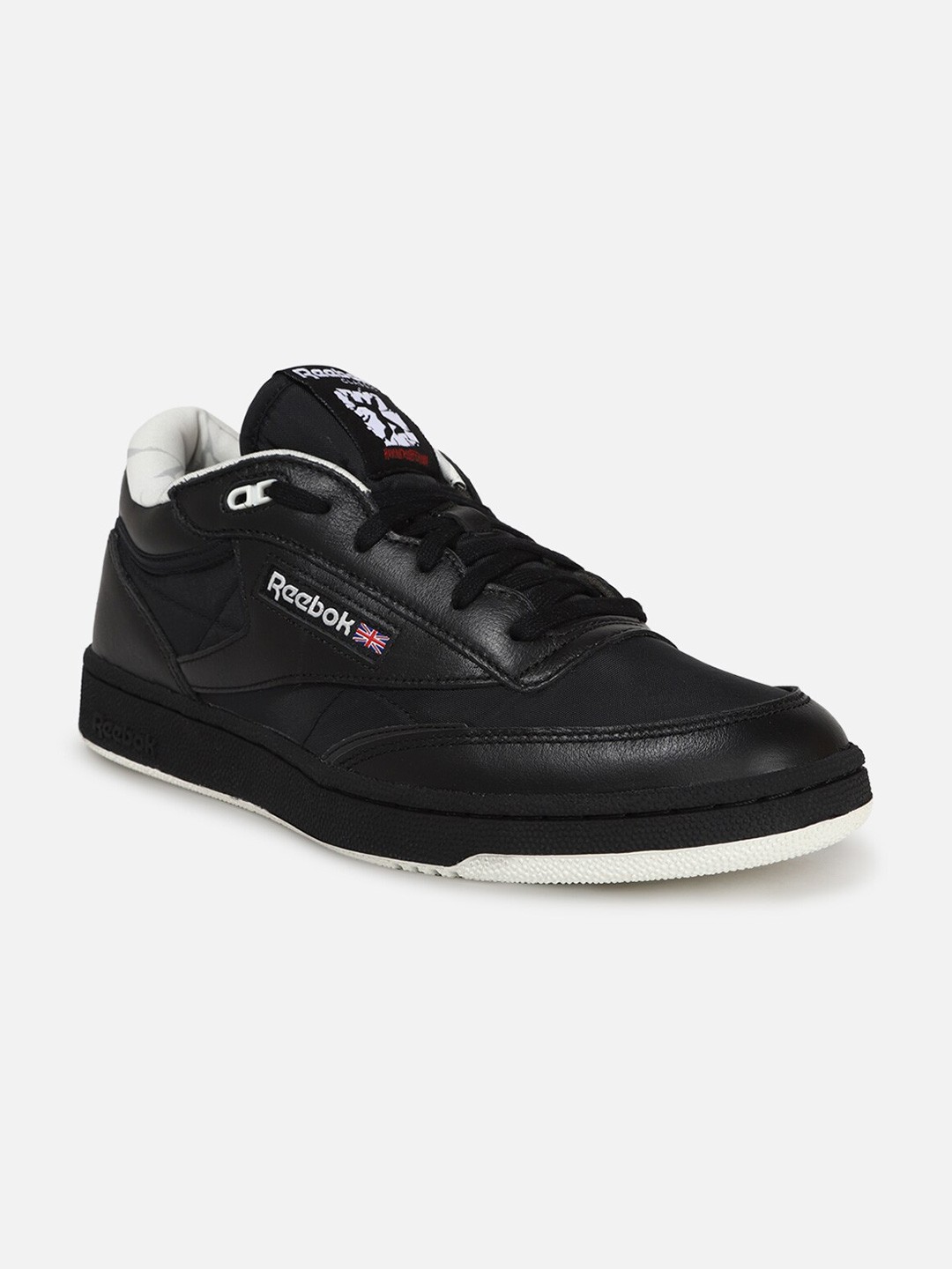 

Reebok Classic Club C Mid II Running Shoes, Black