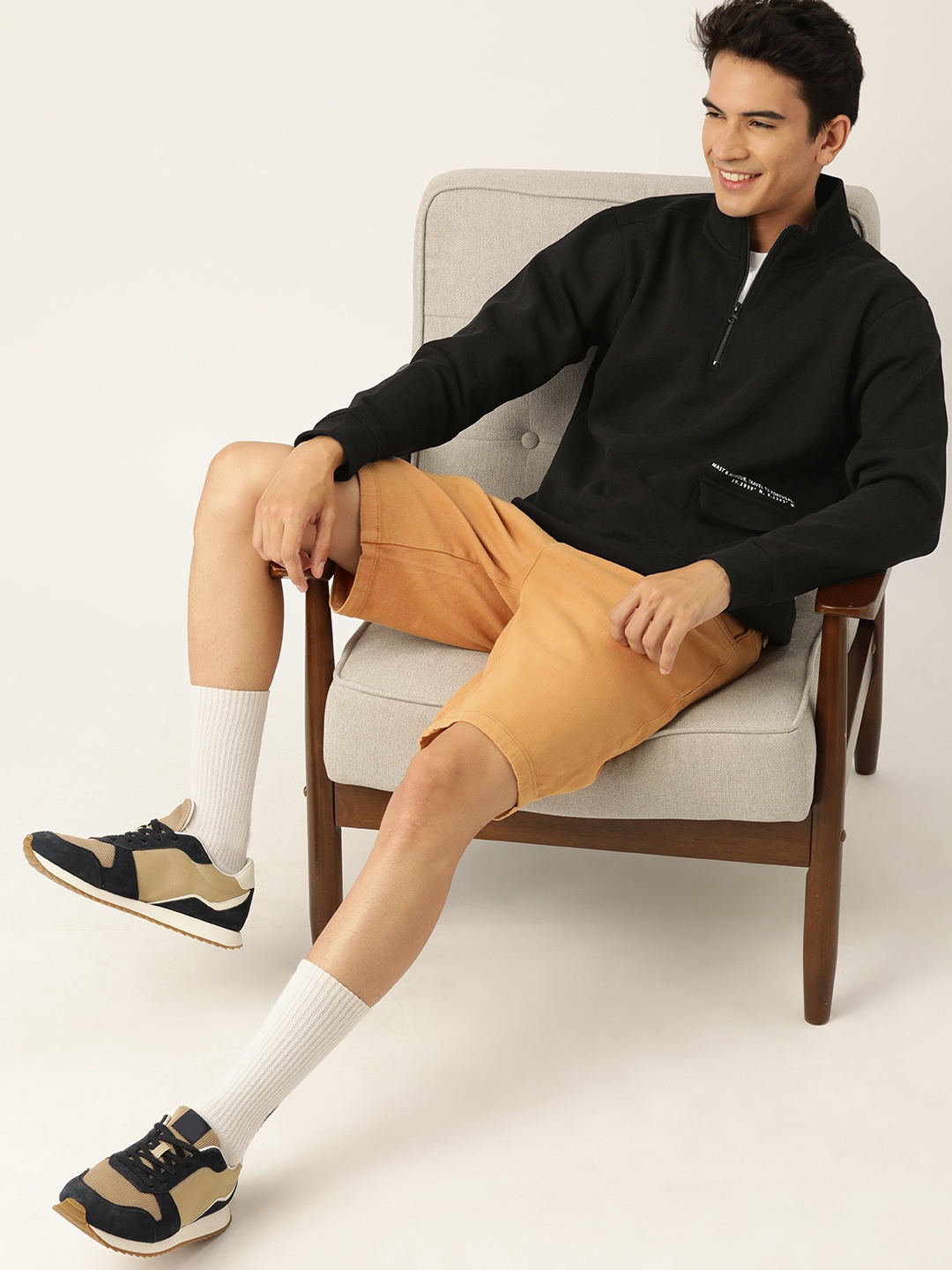 

Mast & Harbour Pullover Regular Sweatshirt, Black