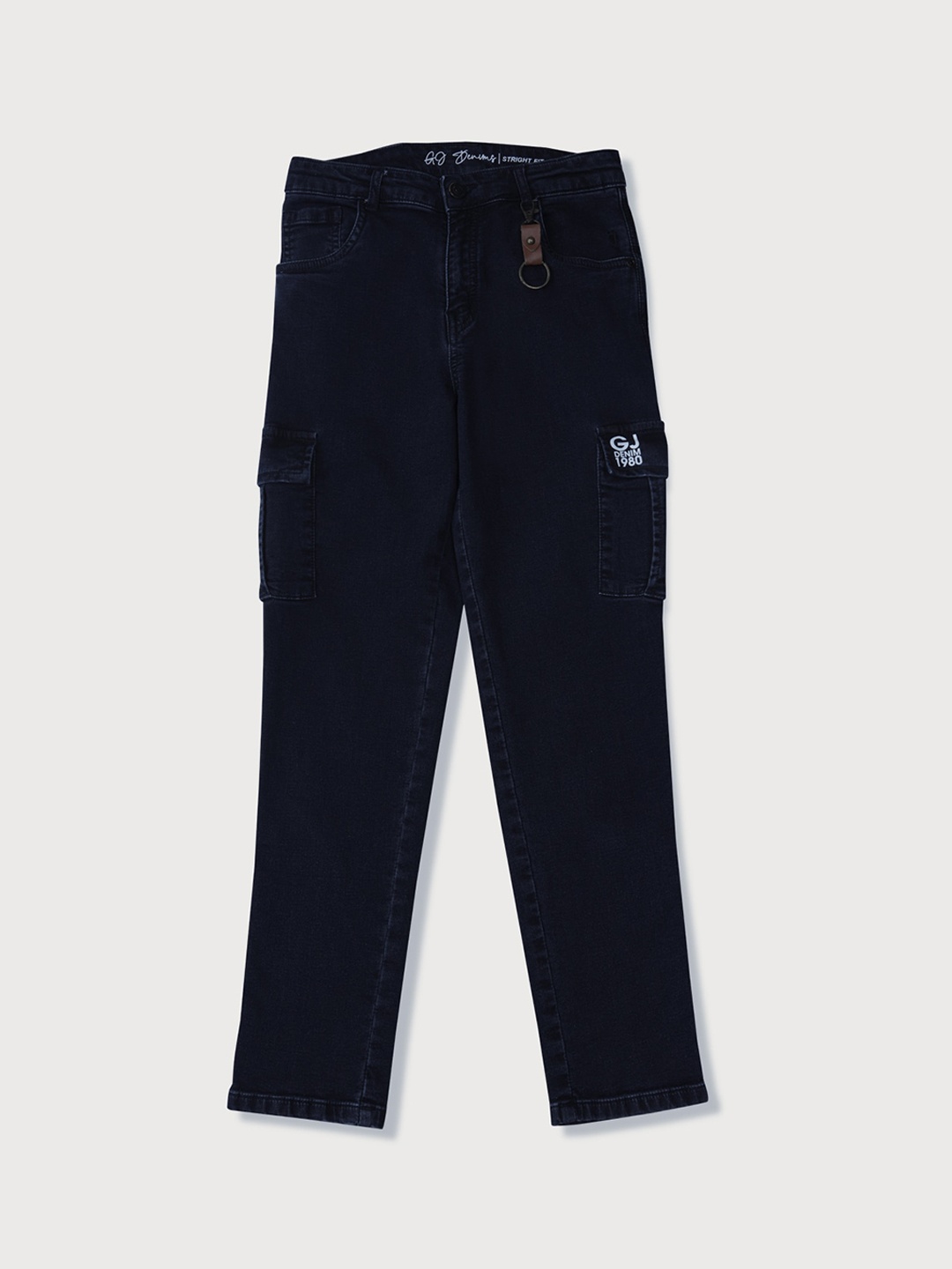 

Gini and Jony Boys Mid Rise Denim Jeans, Navy blue