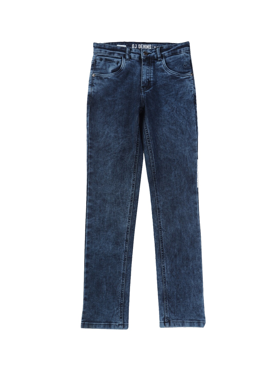 

Gini and Jony Boys Mid-Rise Clean Look Heavy Fade Jeans, Navy blue