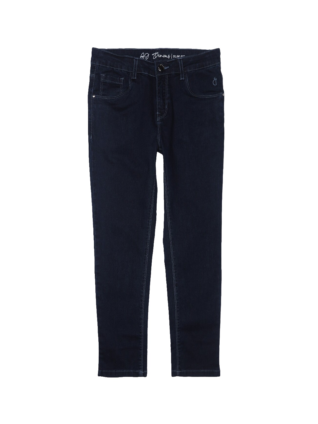 

Gini and Jony Girls Mid-Rise Clean Look Jeans, Blue