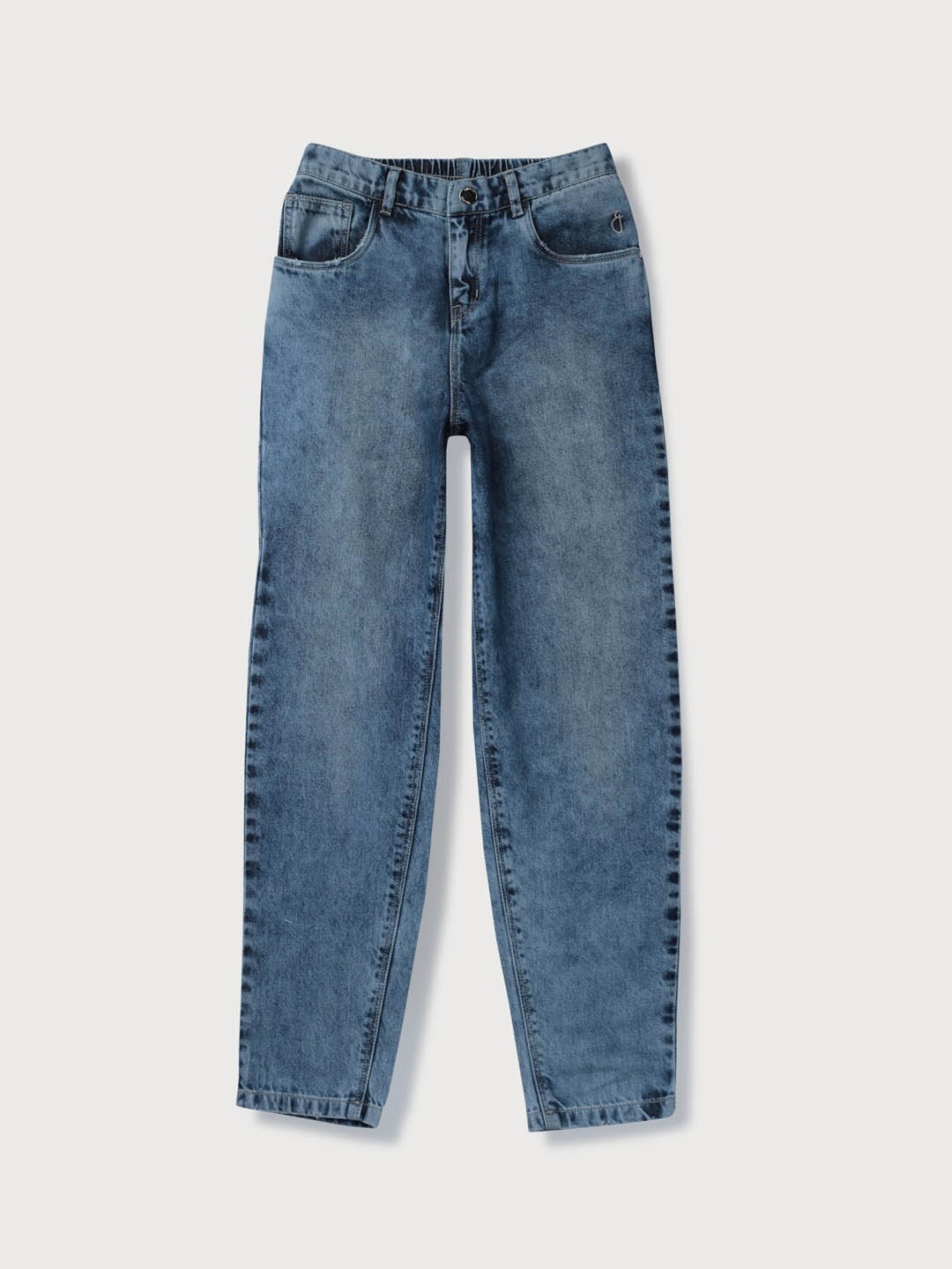 

Gini and Jony Girls Heavy Fade an Look Denim Jeans, Blue