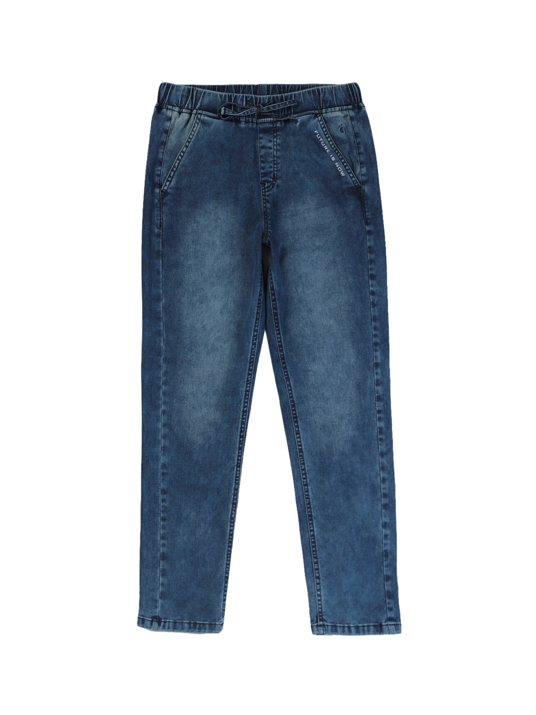 

Gini and Jony Boys Mid-Rise Clean Look Heavy Fade Jeans, Navy blue