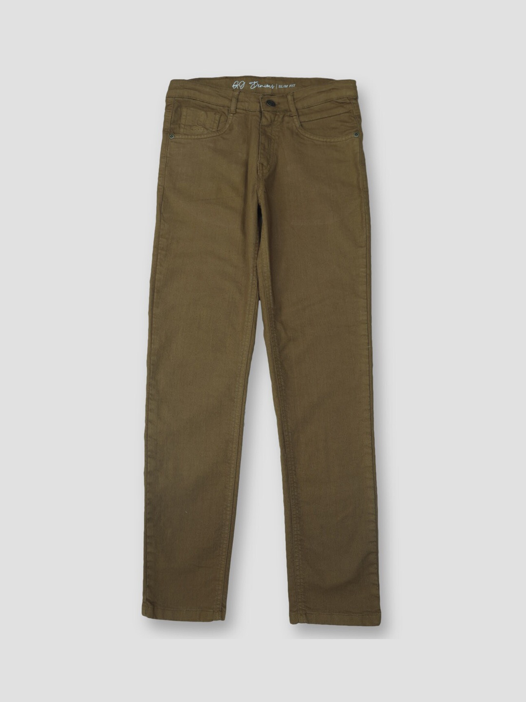 

Gini and Jony Boys Mid-Rise Casual Cotton Jeans, Khaki