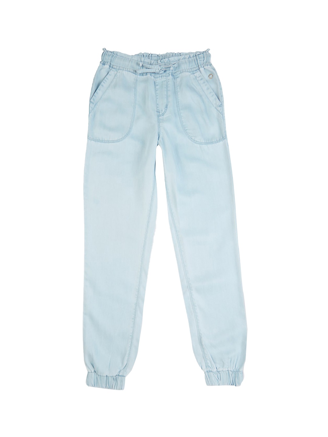 

Gini and Jony Girls Mid-Rise Denim Jogger Jeans, Blue