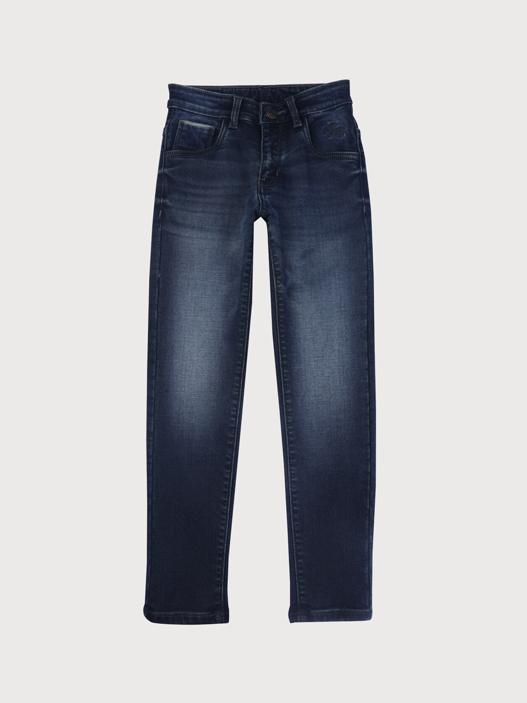 

Gini and Jony Boys Mid-Rise Clean Look Heavy Fade Jeans, Navy blue