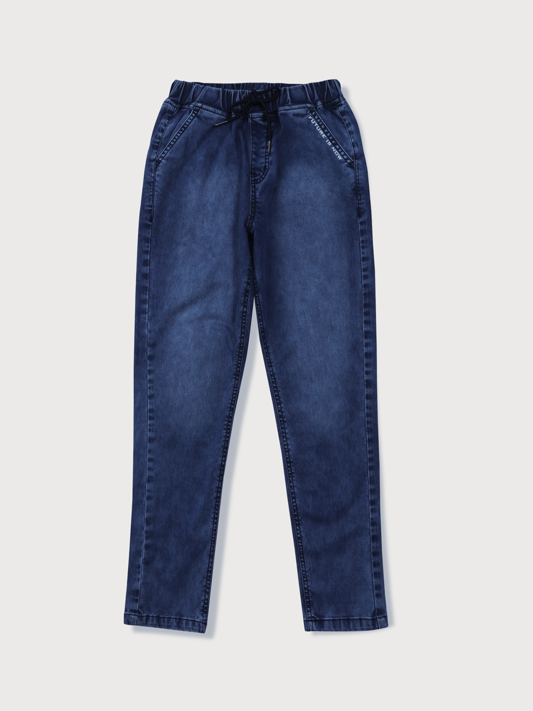 

Gini and Jony Boys Light Fade Clean Look Denim Jeans, Navy blue